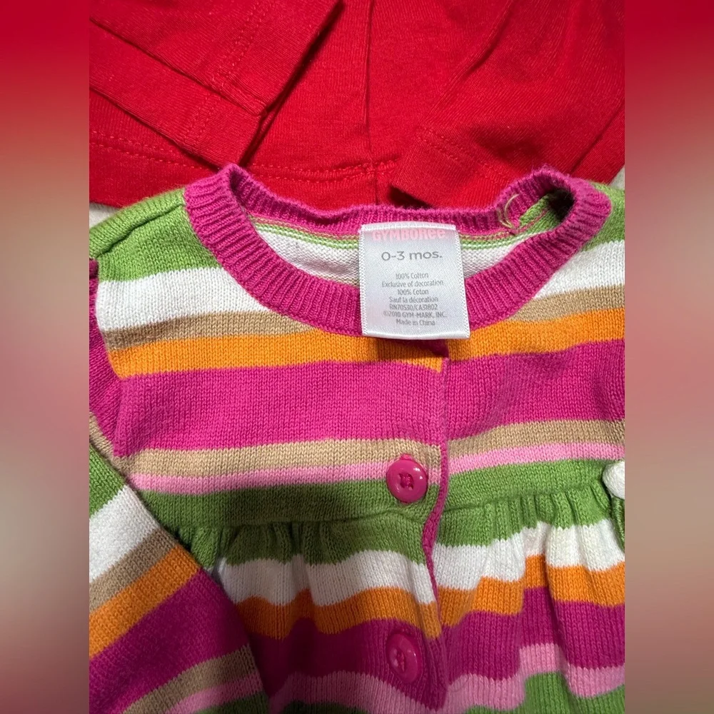 Baby Girl Winter Clothes Bundle Lot | 0-3M | Carter’s, Gymboree, Modern Moments